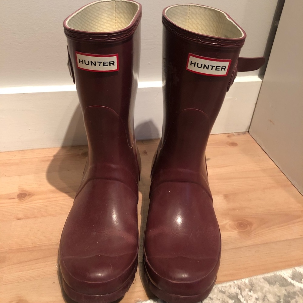 Hunter Boots - Original Gloss Short US 7/ EU 38